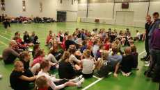 Weekendtræning med DGI's børnehold