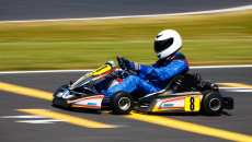 Go-Kart med Frederik